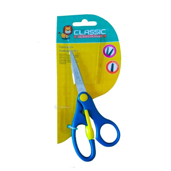 Tijera Escolar con rebote Classic 5" 13 cm