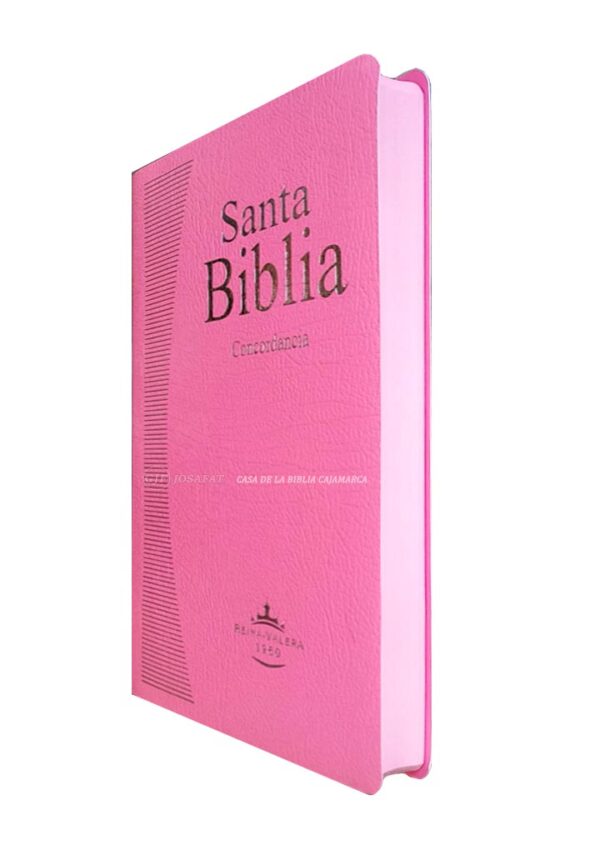 Biblia RVR1960 Ultrafina Rosa Covertex