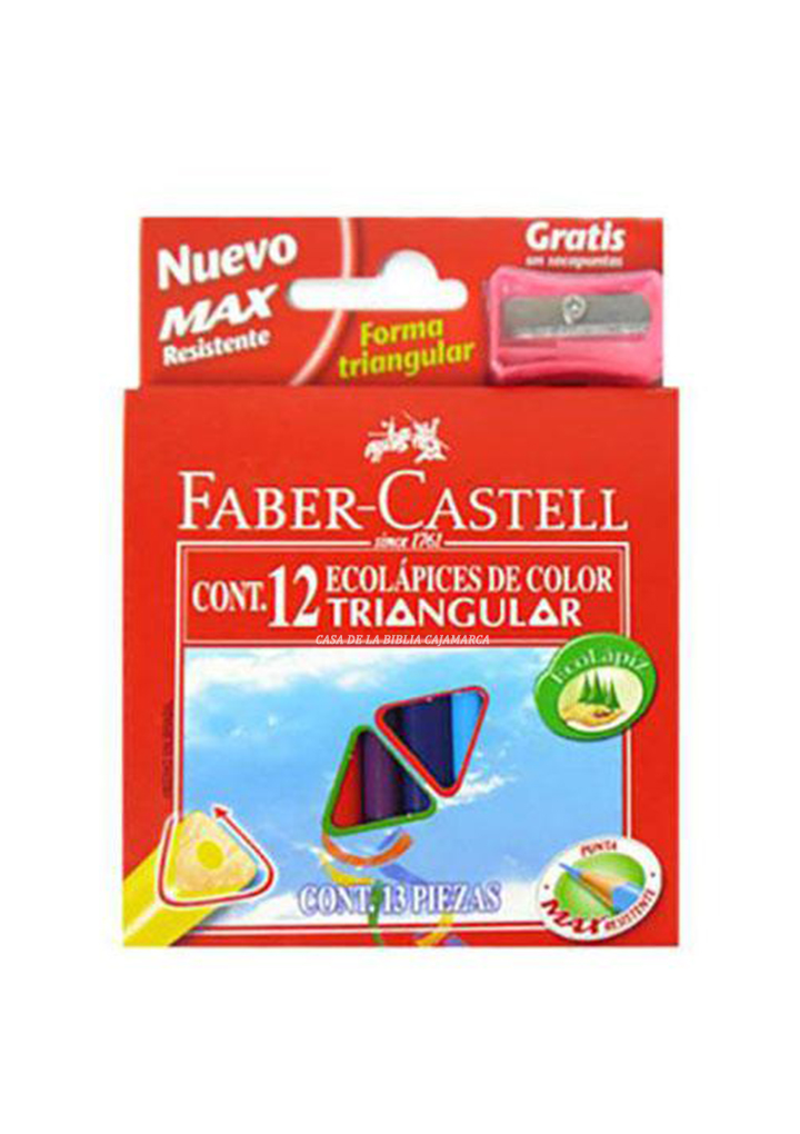 Colores largos Faber Castell x 12und