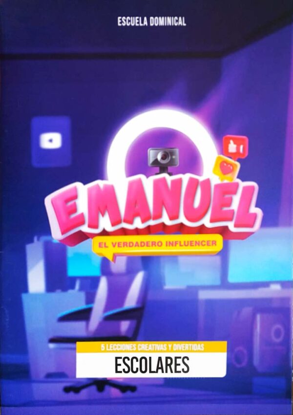 Escuela Dominical: Emanuel (Juego x 3 Libros)