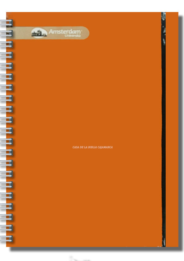 Cuaderno Anillado A4 x 160 hjs Amsterdam Tapa Dura con Liga Colores
