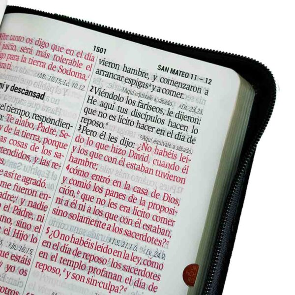 Biblia RVR1960 Letra Super Gigante Cierre Indice 14pts Negro