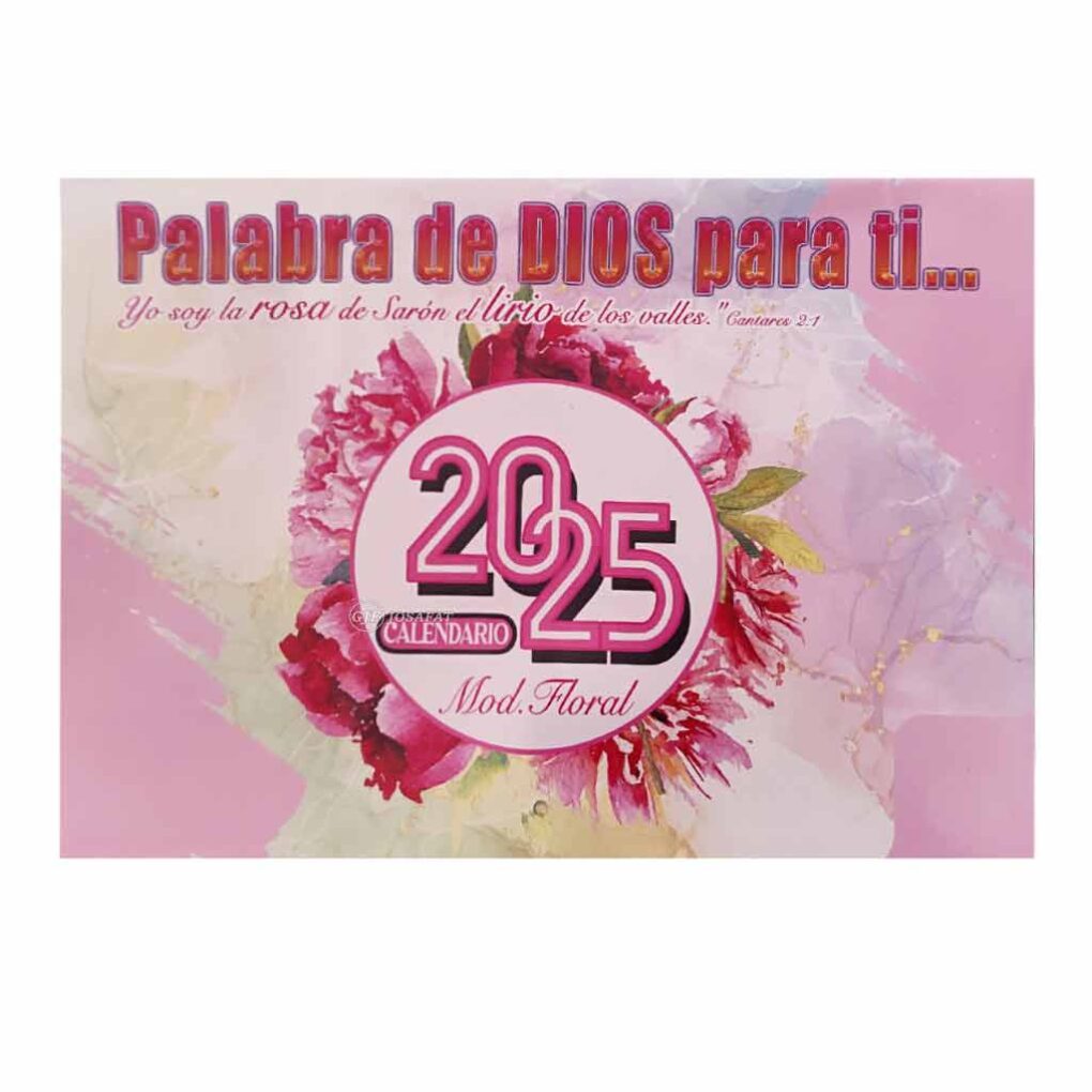 Almanaque Rotafolio 2025 Flores