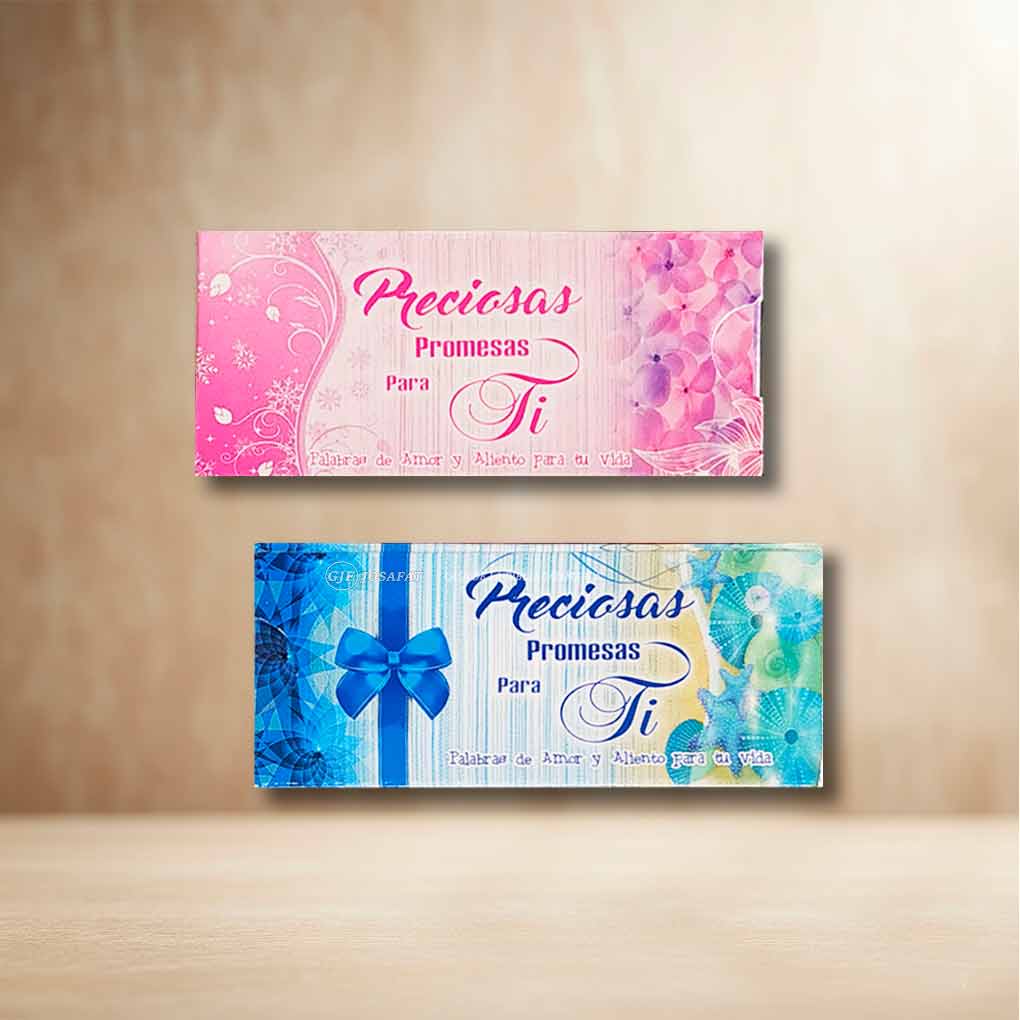 Preciosas promesas para Ti Caja x 60 unds