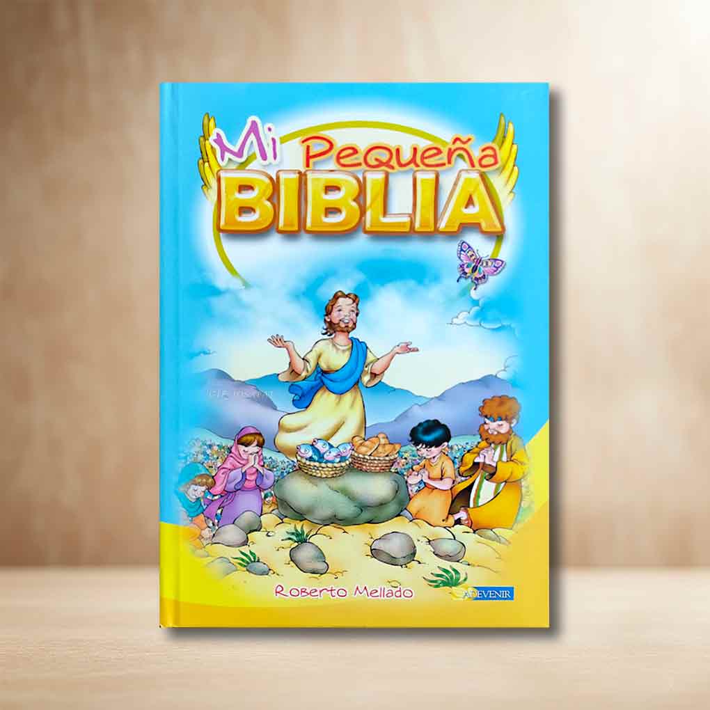 Mi Pequeña Biblia Celeste Tapa Dura