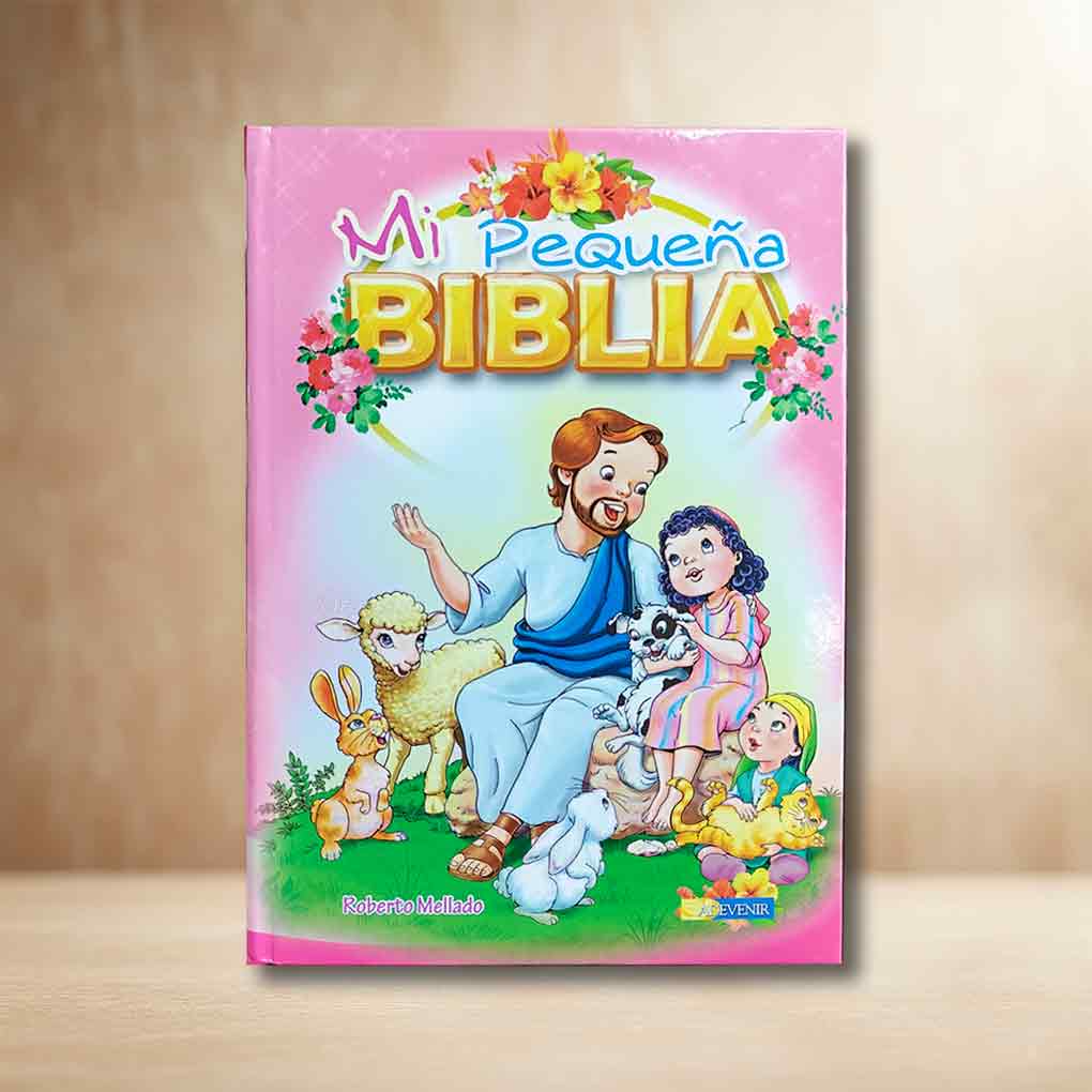 Mi Pequeña Biblia Rosado Tapa Dura