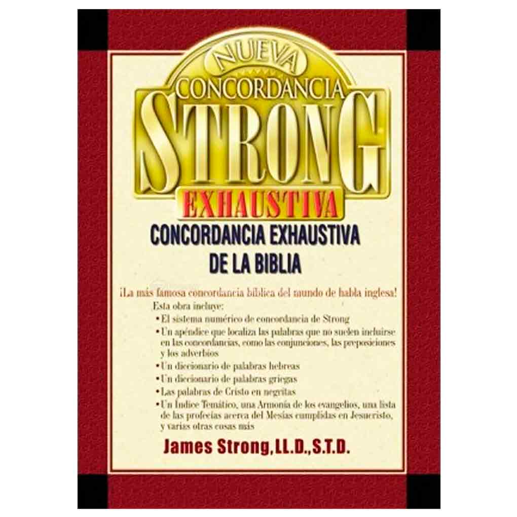Nueva Concordancia Strong Exhaustiva Tapa Dura