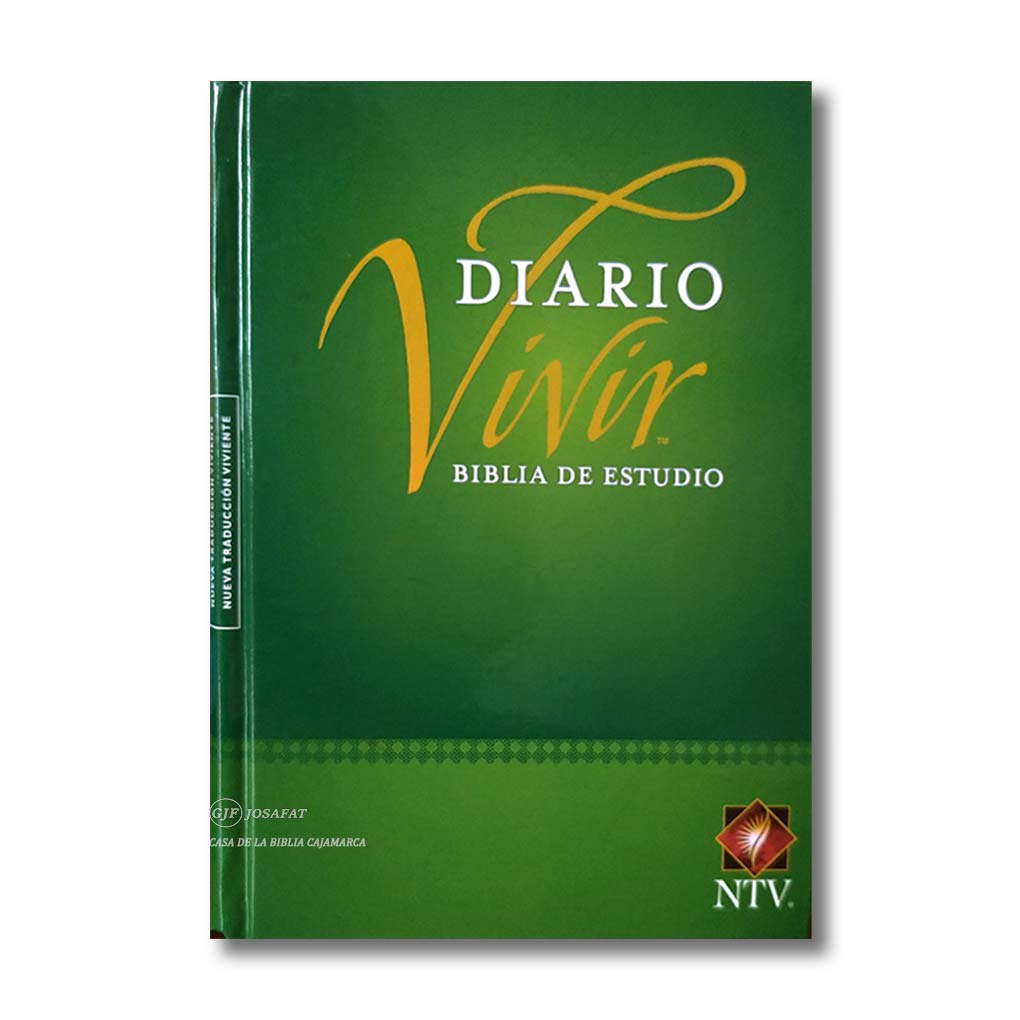 Biblia de Estudio Diario Vivir NTV Tapa Dura
