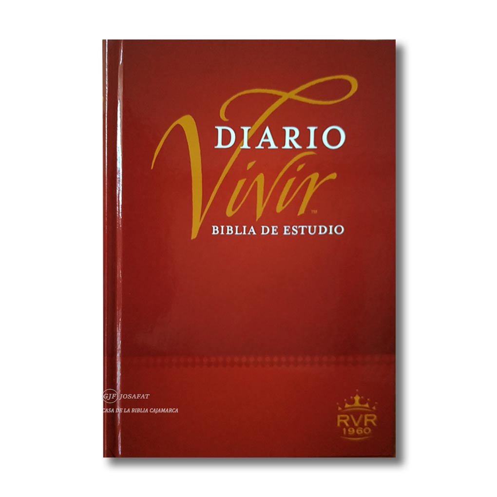 Biblia de Estudio Diario Vivir RVR1960 Tapa Dura