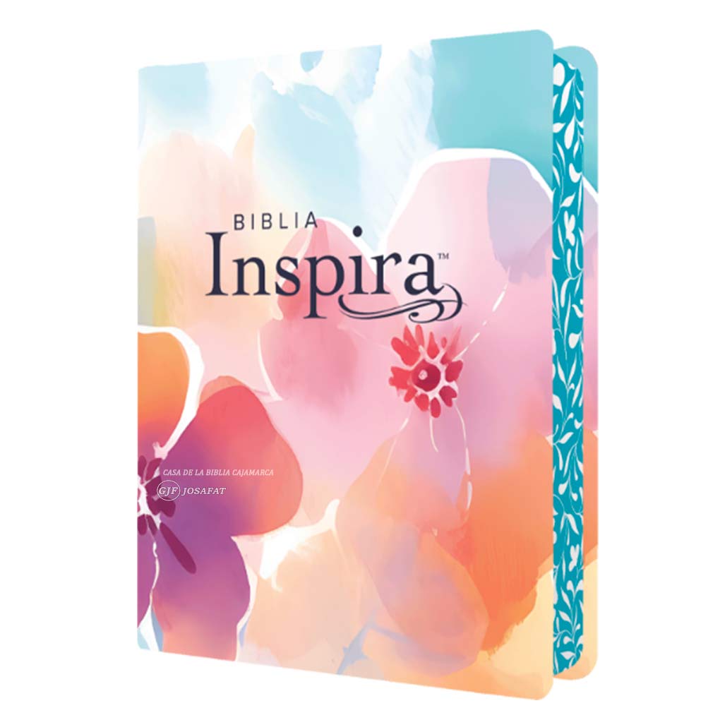 Biblia Inspira NTV SentiPiel Paraíso Floral