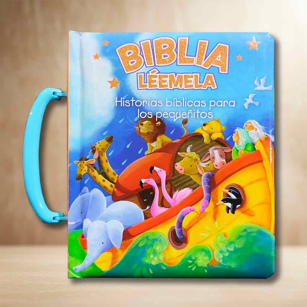 Biblia Léemela: Historias bíblicas para los pequeñitos Tipo Maleta