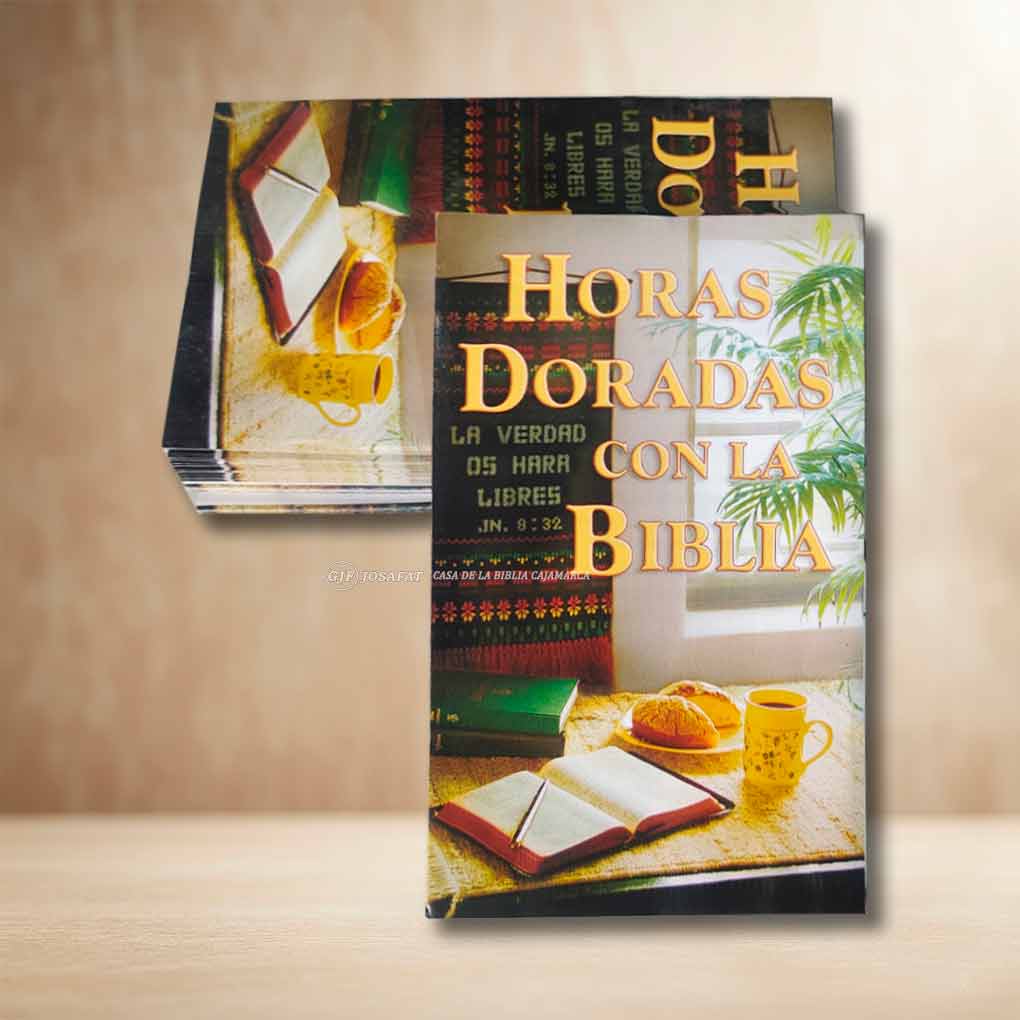 Tratados para Evangelizar: Horas Doradas con la Biblia Pqt x 50 Unds