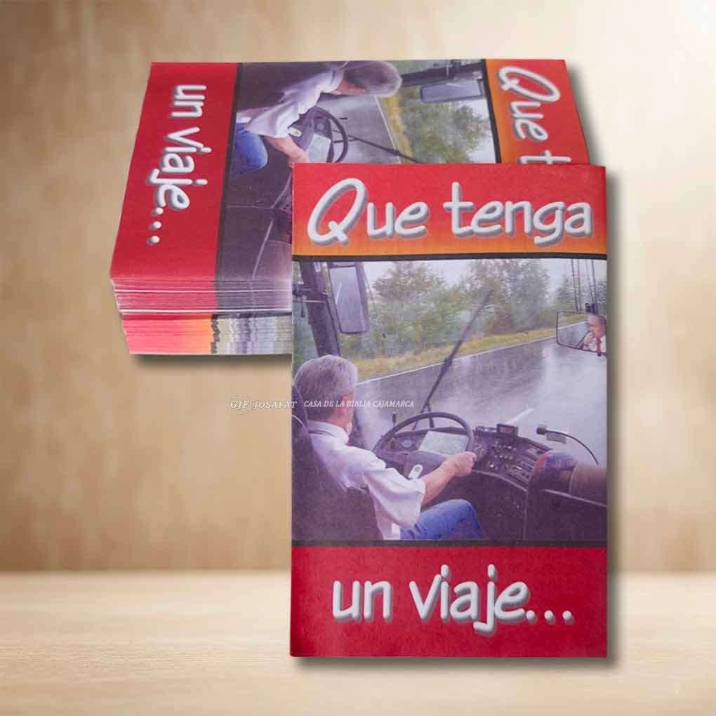 Tratados para Evangelizar: Que Tenga un Viaje Seguro Pqt x 100 Unds