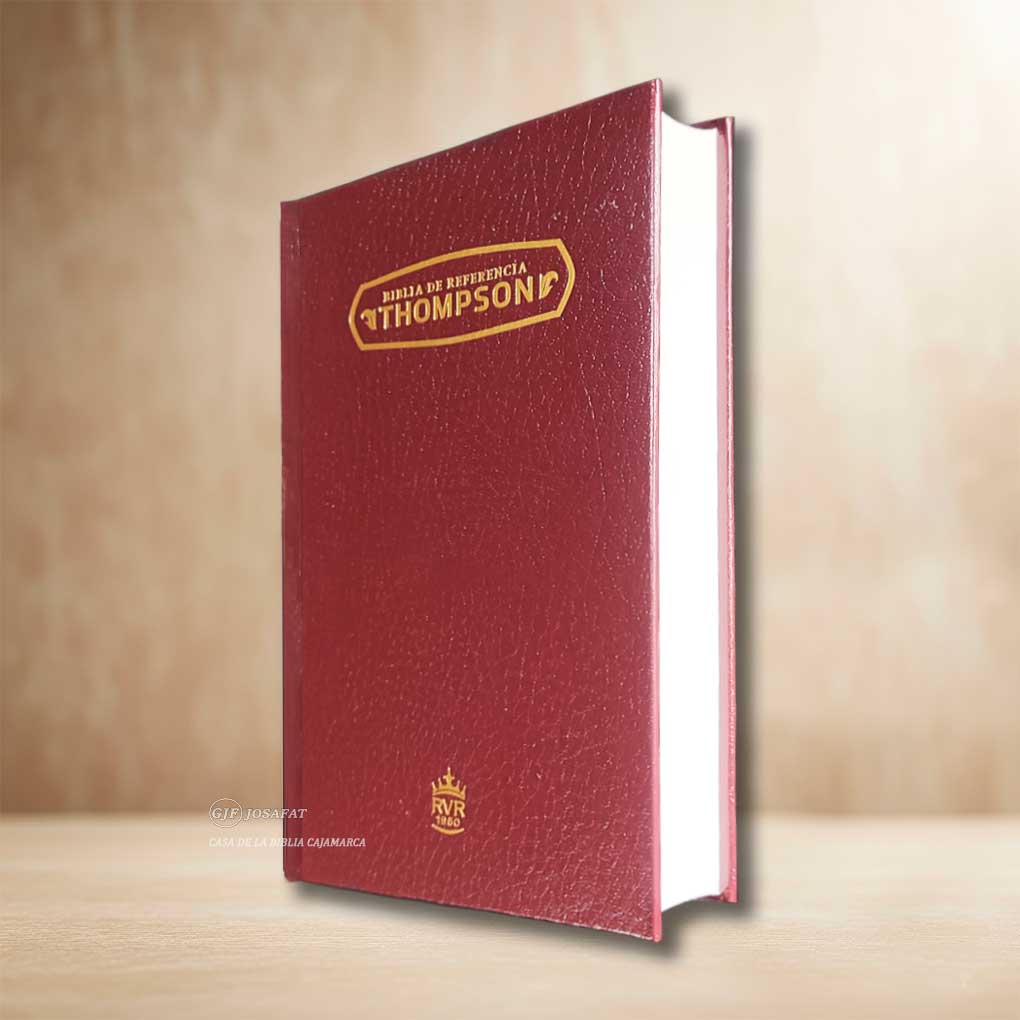 Biblia de Referencia Thompson RVR1960 Tapa Dura Guinda