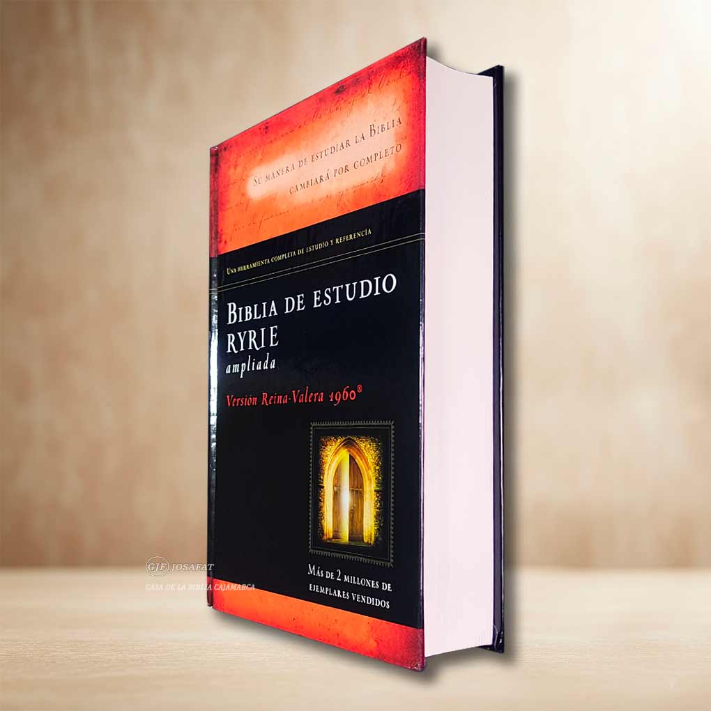 Biblia de estudio Ryrie Ampliada RVR1960 Tapa Dura