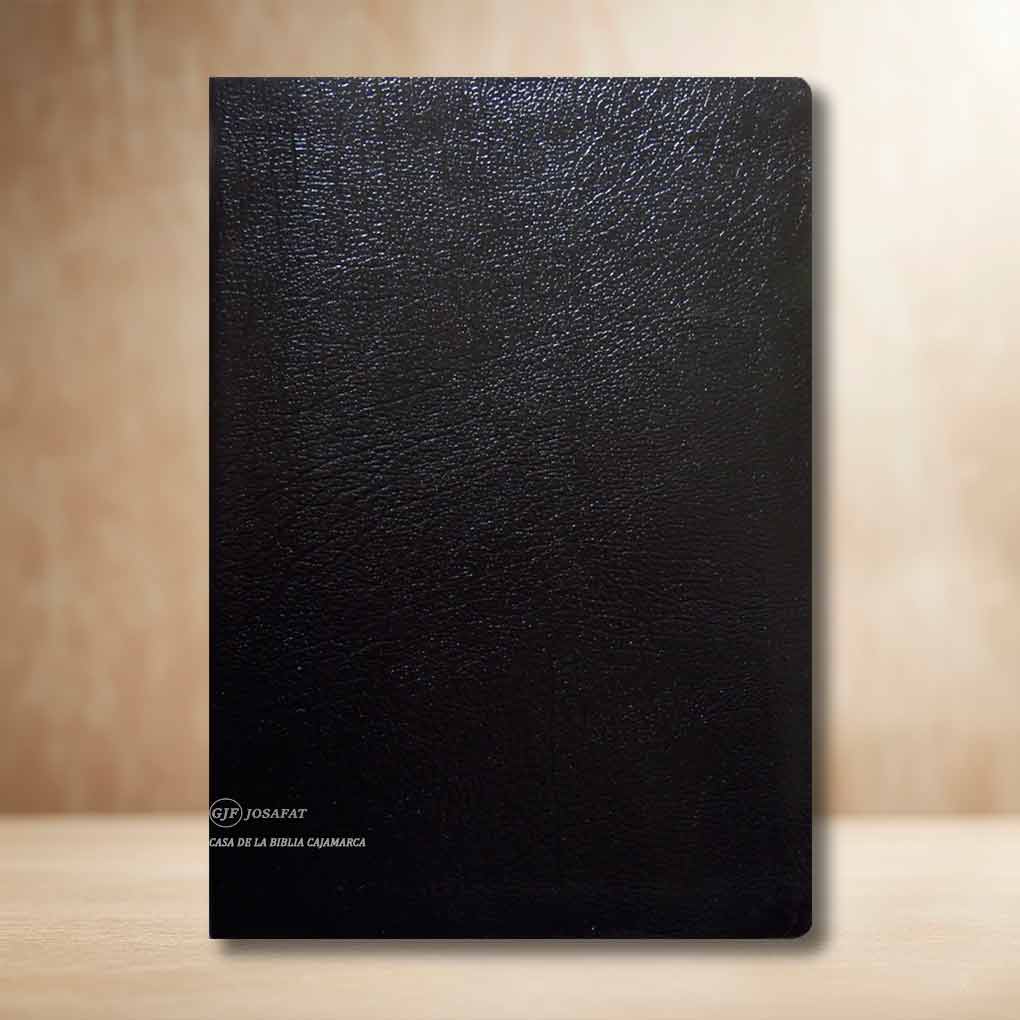 Biblia de Referencia Thompson RVR1960 Tapa Piel Indice Negro