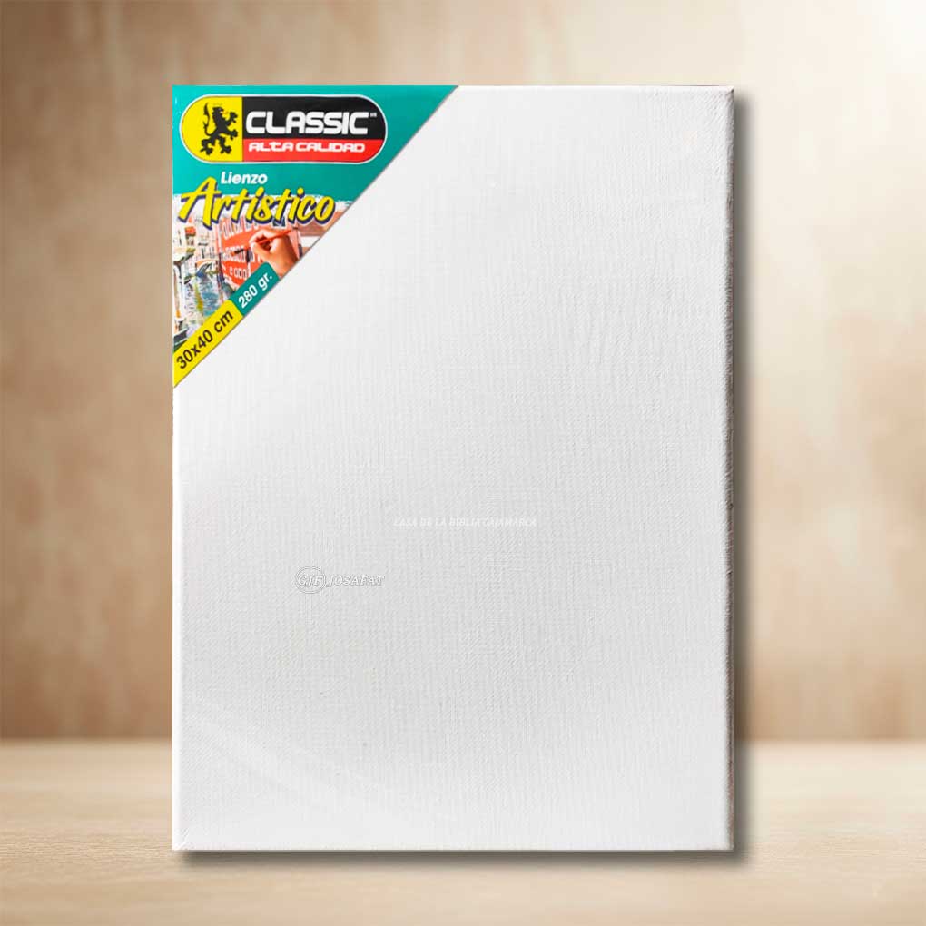Lienzo 30 x 40 cm A3 280 gramos Classic