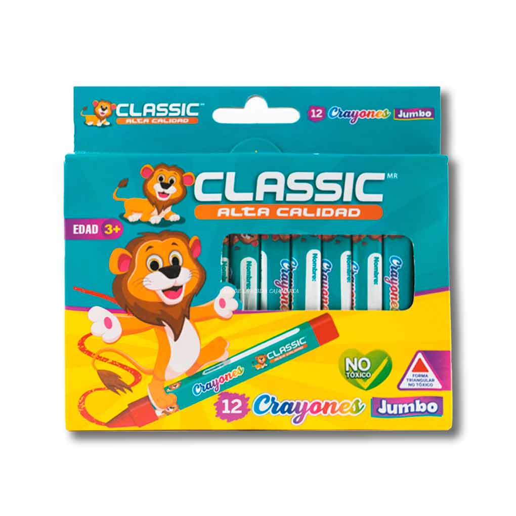 Crayones Jumbo Classic x 12 unds