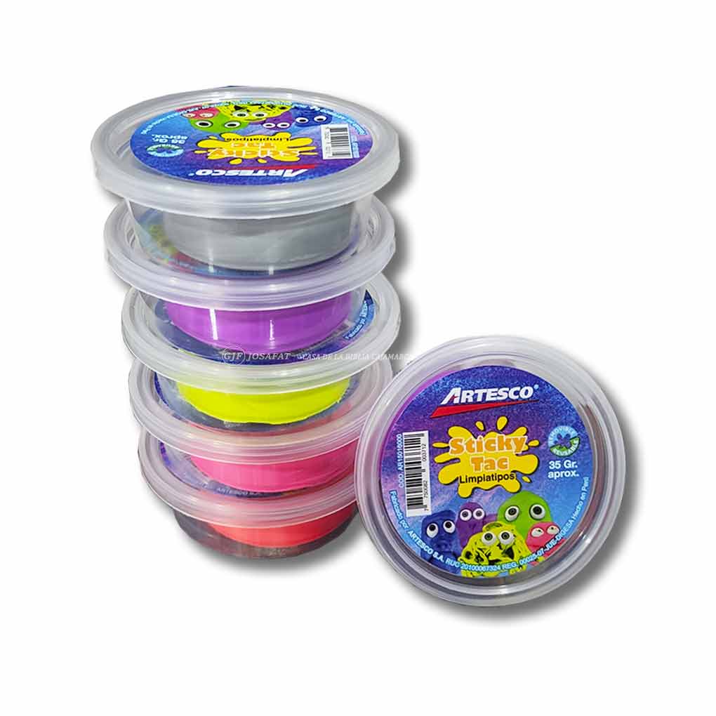 Limpiatipos Artesco Sticky Tac 35 Gramos