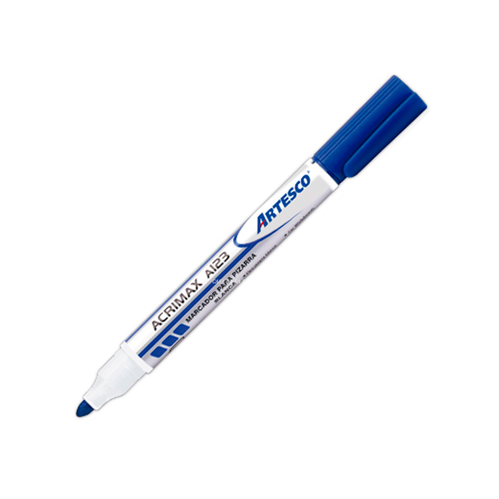 Plumon para Pizarra Artesco Acrimax 123 Azul