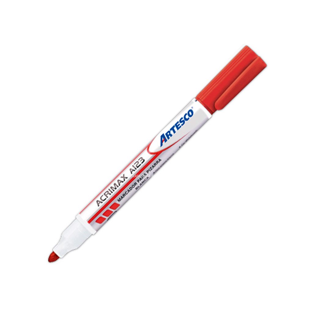 Plumon para Pizarra Artesco Acrimax 123 Rojo