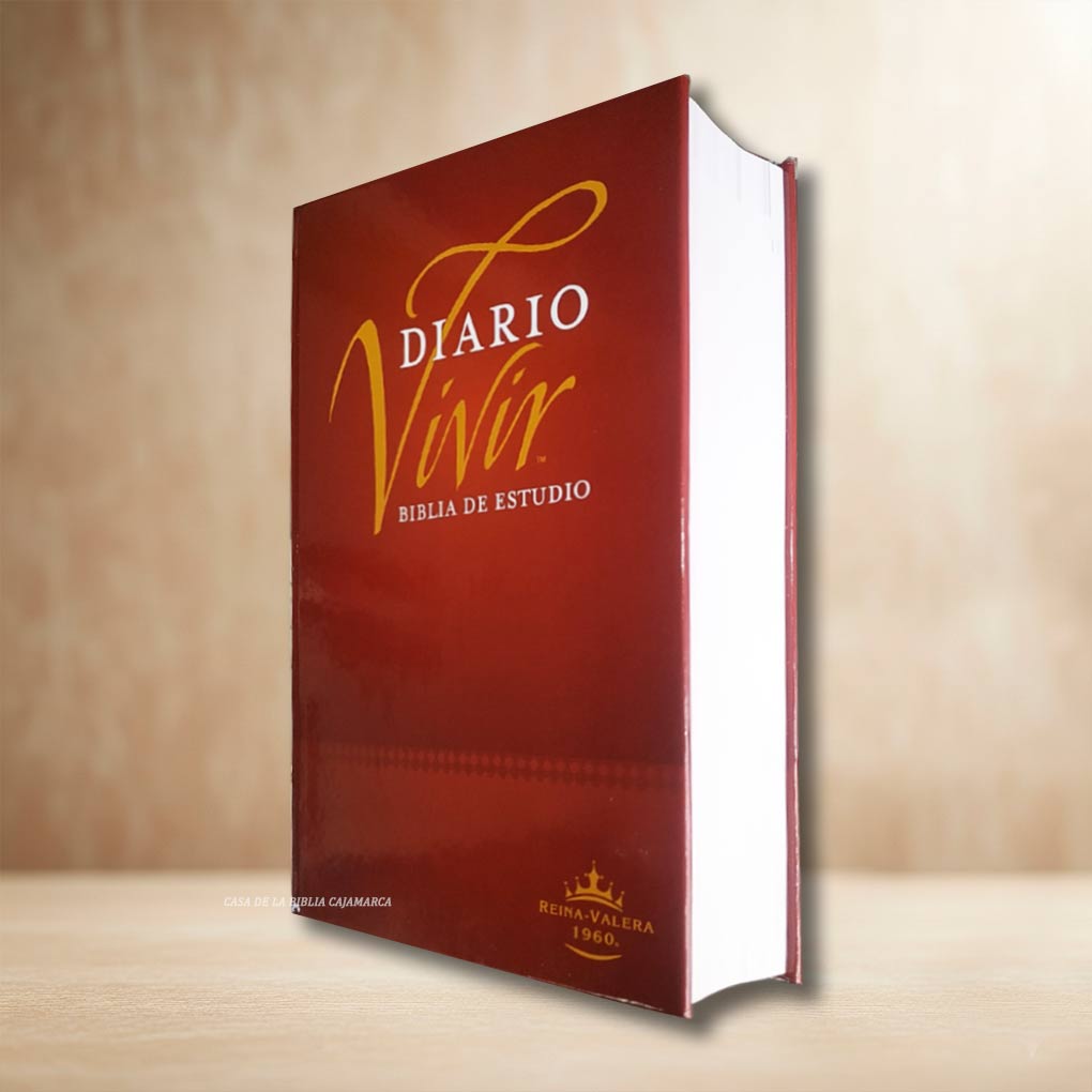 Biblia de Estudio Diario Vivir RVR1960 Tapa Dura