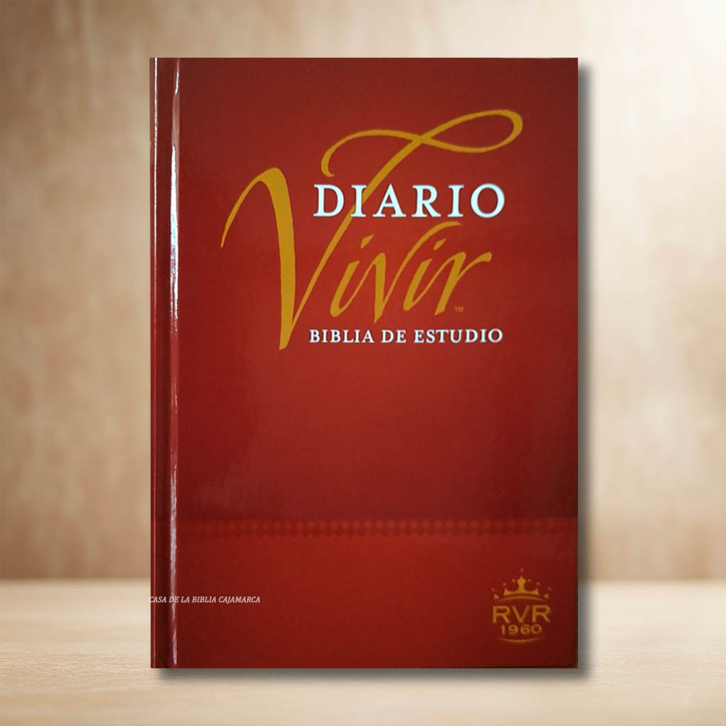 Biblia de Estudio Diario Vivir RVR1960 Tapa Dura