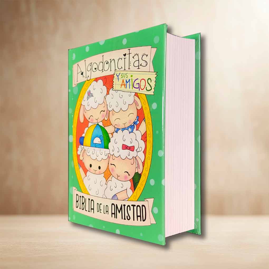 Biblia de la Amistad Algodoncitas y sus Amigos RVR1960 Tapa Dura Compacta