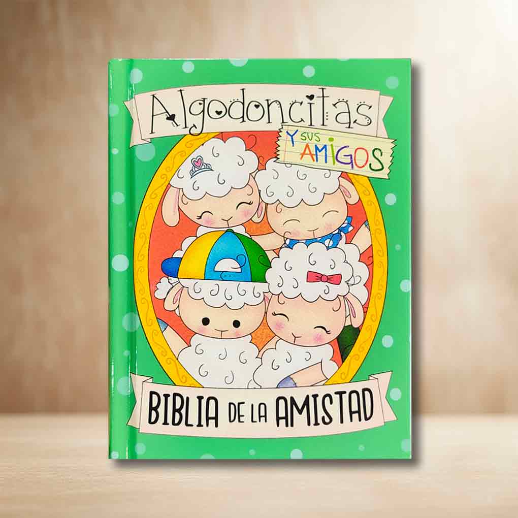 Biblia de la Amistad Algodoncitas y sus Amigos RVR1960 Tapa Dura Compacta