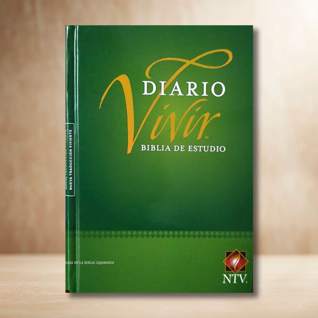 Biblia de Estudio Diario Vivir NTV Tapa Dura