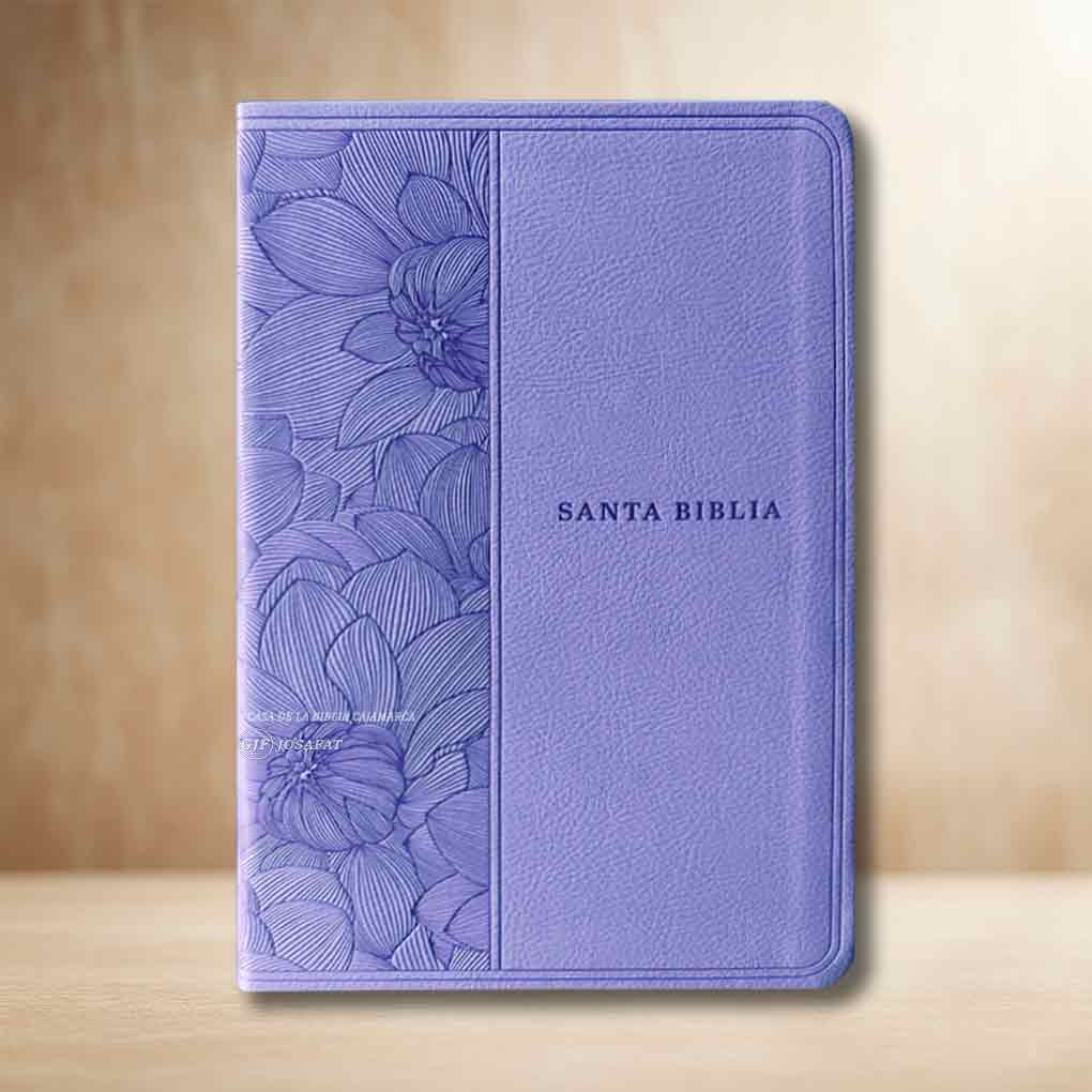 Biblia Personal NTV Valor Premium Ultrafina con Filament SentiPiel Morado
