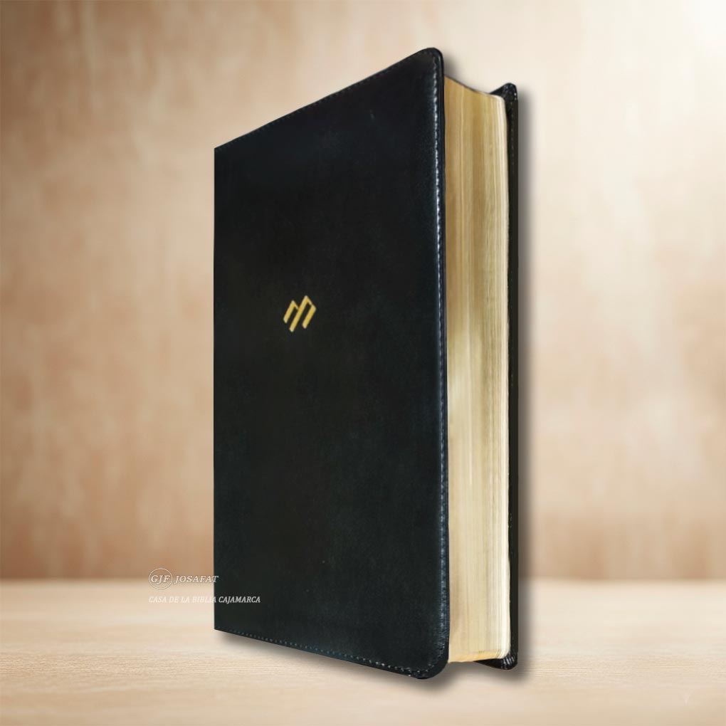 Biblia Temática de Estudio RVR1960 Tapa Piel Negro