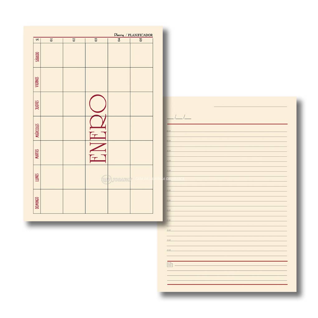 Agenda Ejecutiva Boni HP5 Sin Fecha
