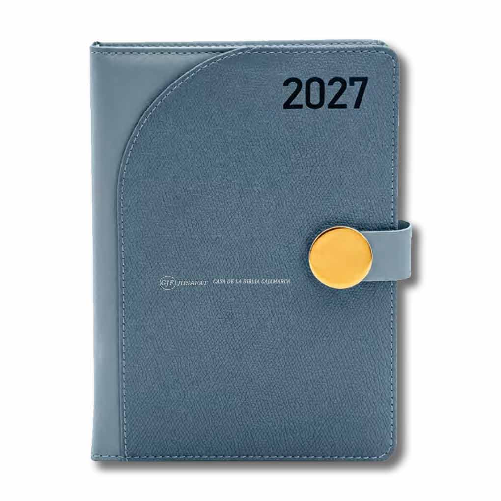 Agenda Elegant Navarrete Azul 2027