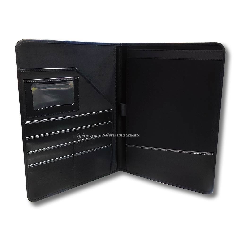 Cartapacio para Eventos Portafolio A4 Negro B06